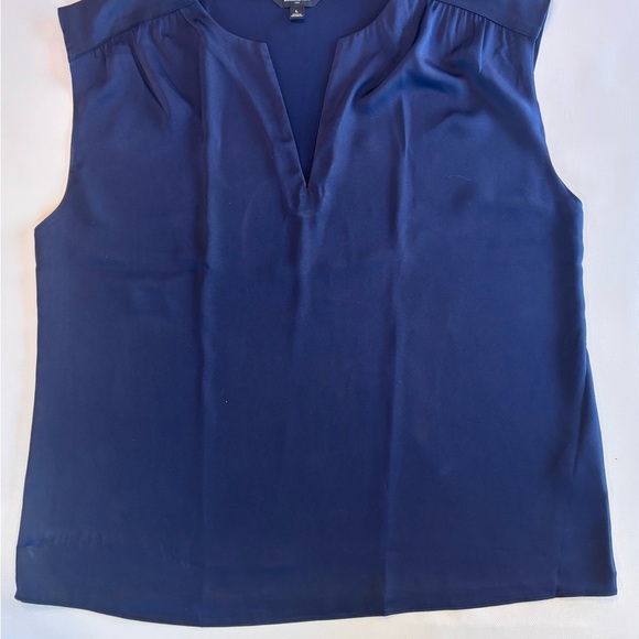 Banana Republic Tops - Banana Republic Deep Blue Sleeveless Blouse